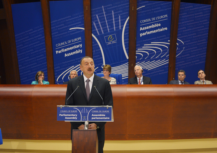 Prezident İlham Əliyev: Azərbaycanda bütün azadlıqlar təmin edilir (FOTO)