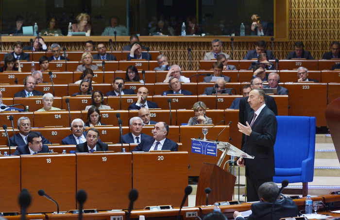 Prezident İlham Əliyev: Azərbaycanda bütün azadlıqlar təmin edilir (FOTO)