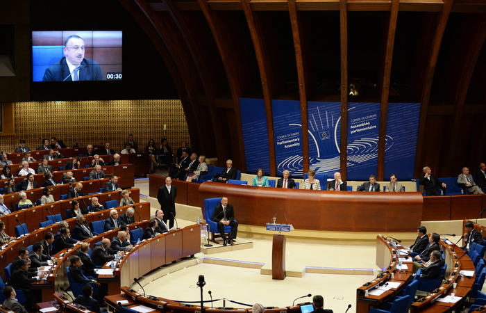 Prezident İlham Əliyev: Azərbaycanda bütün azadlıqlar təmin edilir (FOTO)