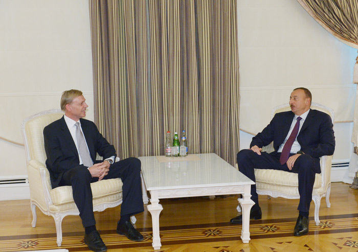 Prezident İlham Əliyev Norveçin ölkəmizdəki səfirini qəbul edib