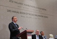 Prezident İlham Əliyev: Bizim məqsədimiz modernləşmək və Azərbaycanı dünyanın inkişaf etmiş ölkəsinə çevirməkdir (ƏLAVƏ OLUNUB)(FOTO)