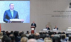 Prezident İlham Əliyev: Bizim məqsədimiz modernləşmək və Azərbaycanı dünyanın inkişaf etmiş ölkəsinə çevirməkdir (ƏLAVƏ OLUNUB)(FOTO)