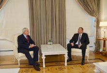 Prezident İlham Əliyev NATO Dəstək Agentliyinin baş menecerini qəbul edib