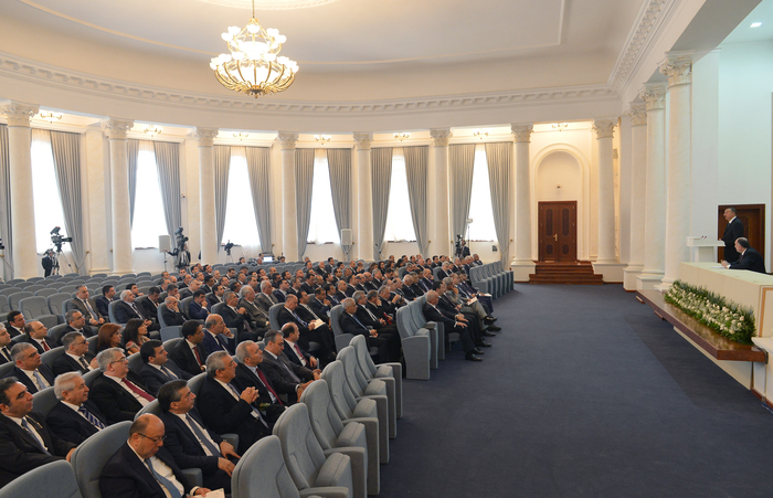 Prezident İlham Əliyev: Diplomatların fəaliyyəti ilk növbədə Qarabağla, İrəvan xanlığı ilə bağlı həqiqətlərin dünyaya çatdırılmasına istiqamətlənməlidir (FOTO)