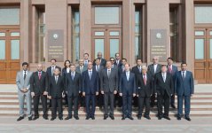 Prezident İlham Əliyev: Hamımız çalışmalıyıq ki, İslam həmrəyliyini gücləndirək, müsəlman ölkələri arasındakı birliyi daha da möhkəmləndirək (FOTO)