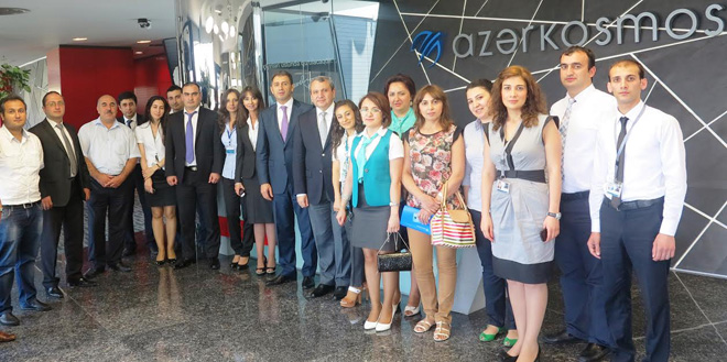 Elmin İnkişafı Fondu "Azərkosmos" ASC-də tanışlıq görüşü keçirib (FOTO)
