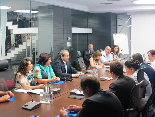 Elmin İnkişafı Fondu "Azərkosmos" ASC-də tanışlıq görüşü keçirib (FOTO)