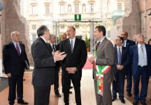 Prezident İlham Əliyev Romanın “Mercati di Traiano” muzeyində olub, burada şəhərin meri İqnatsio Marino ilə görüşüb və İtaliya jurnalistlərinə müsahibə verib (FOTO)