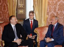 Prezident İlham Əliyev Romada İtaliya Senatının sədri Pietro Qrasso ilə görüşüb (FOTO)