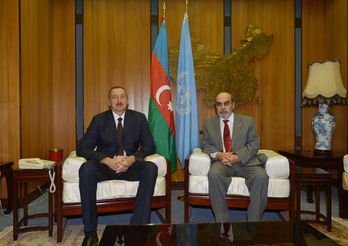 Prezident İlham Əliyev: Azərbaycan artıq bir neçə sahədə donor ölkəsinə çevrilir (FOTO)