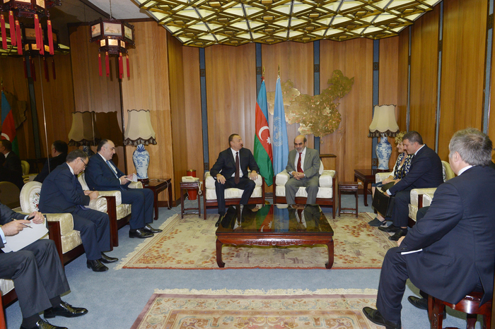 Prezident İlham Əliyev: Azərbaycan artıq bir neçə sahədə donor ölkəsinə çevrilir (FOTO)