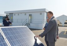 Prezident İlham Əliyev Suraxanı Günəş Elektrik Stansiyasının açılışında iştirak edib (FOTO)