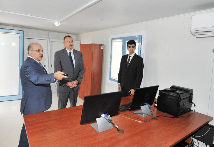Prezident İlham Əliyev Suraxanı Günəş Elektrik Stansiyasının açılışında iştirak edib (FOTO)