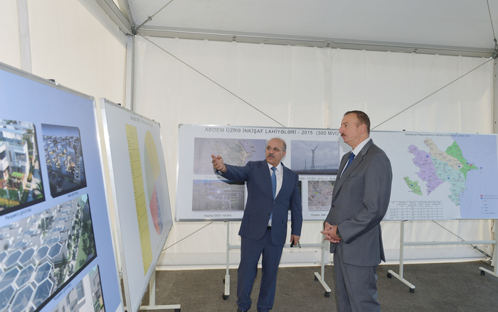 Prezident İlham Əliyev Suraxanı Günəş Elektrik Stansiyasının açılışında iştirak edib (FOTO)