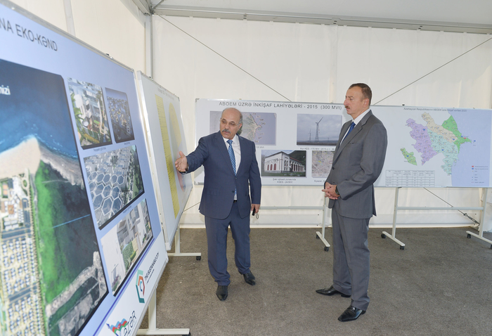 Prezident İlham Əliyev Suraxanı Günəş Elektrik Stansiyasının açılışında iştirak edib (FOTO)