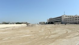 Prezident İlham Əliyev Bakı Olimpiya Stadionu ətrafında inşası davam etdirilən yol-nəqliyyat infrastrukturunun tikintisi ilə tanış olub (FOTO)
