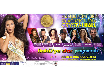 "Miss Globe International" Beynəlxalq Gözəllik müsabiqəsinin detalları məlum oldu