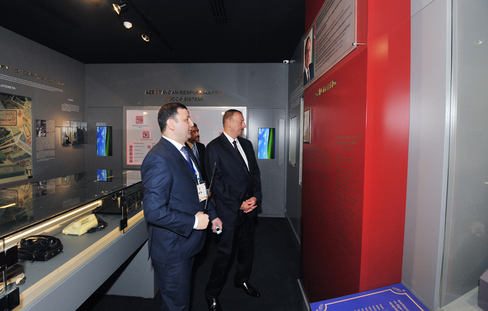 Prezident İlham Əliyev Maliyyə Nazirliyinin yeni inşa edilən inzibati binası ilə tanış olub (FOTO)