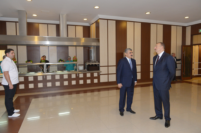 Prezident İlham Əliyev Maliyyə Nazirliyinin yeni inşa edilən inzibati binası ilə tanış olub (FOTO)