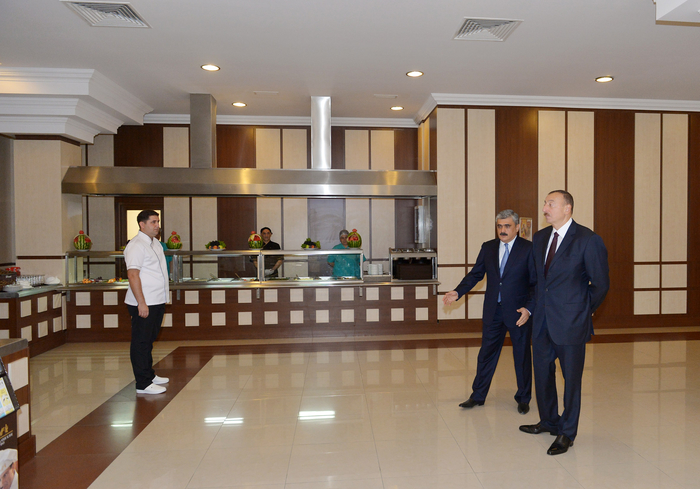 Prezident İlham Əliyev Maliyyə Nazirliyinin yeni inşa edilən inzibati binası ilə tanış olub (FOTO)