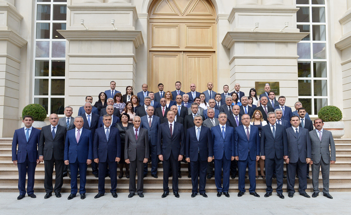 Prezident İlham Əliyev Maliyyə Nazirliyinin yeni inşa edilən inzibati binası ilə tanış olub (FOTO)