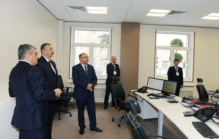 Prezident İlham Əliyev Maliyyə Nazirliyinin yeni inşa edilən inzibati binası ilə tanış olub (FOTO)
