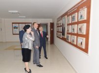 Prezident İlham Əliyev Xətai rayonundakı 56 nömrəli orta məktəbin binasının əsaslı təmir və yenidənqurma işlərindən sonrakı vəziyyəti ilə tanış olub (FOTO)