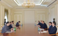 Prezident İlham Əliyev İranın rabitə və informasiya texnologiyaları nazirinin başçılıq etdiyi nümayəndə heyətini qəbul edib