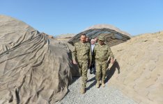 Prezident İlham Əliyev: Əgər Ermənistan faşist dövləti öz çirkin əməllərindən əl çəkməsə, erməni dövlətinin mövcudluğu sual altına düşə bilər (FOTO)