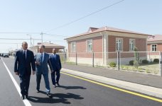 Prezident İlham Əliyev Ağdam rayonunda 632 məcburi köçkün ailəsi üçün salınmış yeni qəsəbənin açılışında iştirak edib (FOTO)
