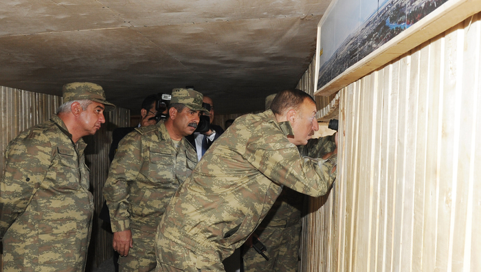 Prezident İlham Əliyev: Əgər Ermənistan faşist dövləti öz çirkin əməllərindən əl çəkməsə, erməni dövlətinin mövcudluğu sual altına düşə bilər (FOTO)