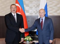 İlham Əliyev: Dağlıq Qarabağ münaqişəsi həddən artıq uzanıb və öz həllini tələb edir (ƏLAVƏ OLUNUB) (FOTO)