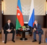 İlham Əliyev: Dağlıq Qarabağ münaqişəsi həddən artıq uzanıb və öz həllini tələb edir (ƏLAVƏ OLUNUB) (FOTO)