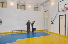 İlham Əliyev Bakı Slavyan Universiteti nəzdində Məktəb-Lisey Kompleksinin əsaslı təmir və yenidənqurma işlərindən sonrakı vəziyyəti ilə tanış olub
(FOTO)