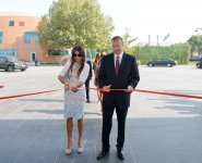Prezident İlham Əliyev və xanımı Azərbaycan Xalçası və Xalq Tətbiqi Sənəti Dövlət Muzeyinin açılışında iştirak ediblər (FOTO)