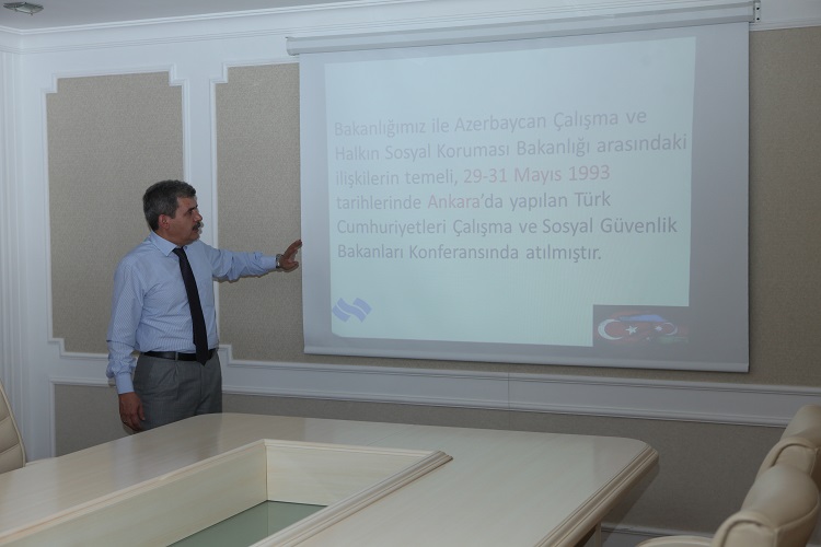 ƏƏSMN-də Türkiyənin analoji dövlət qurumunun əməkdaşları ilə görüş olub