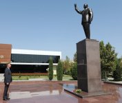 Prezident İlham Əliyev Beyləqanda səfərdədir (FOTO)