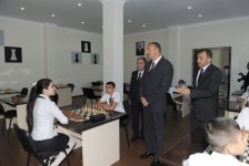 Beyləqanda şahmat məktəbi istifadəyə verilib (FOTO)