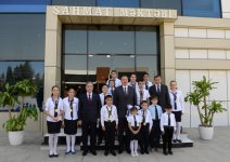 Beyləqanda şahmat məktəbi istifadəyə verilib (FOTO)