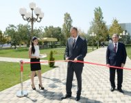 Azərbaycan Prezidenti İlham Əliyev Beyləqanda uşaq bağçasının açılışında iştirak edib (FOTO)