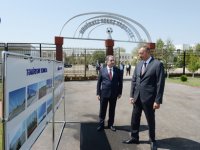 Beyləqanda Mərkəzi Şəhər Stadionu əsaslı təmir və yenidənqurmadan sonra istifadəyə verilib (FOTO)