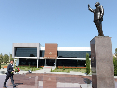 Prezident İlham Əliyev Beyləqanda səfərdədir (FOTO)