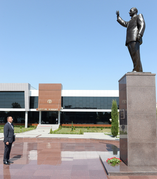 Prezident İlham Əliyev Beyləqanda səfərdədir (FOTO)