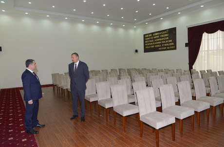 Prezident İlham Əliyev Beyləqanda Gənclər Mərkəzinin açılışında iştirak edib (FOTO)