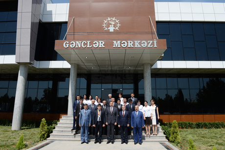 Prezident İlham Əliyev Beyləqanda Gənclər Mərkəzinin açılışında iştirak edib (FOTO)