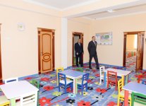 Heydər Əliyev Fondunun təşəbbüsü ilə Horadizdə inşa olunan 2 nömrəli körpələr evi-uşaq bağçasının açılışı olub (FOTO)