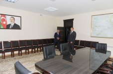 İlham Əliyev Füzuli Rayon İcra Hakimiyyətinin yeni binasında yaradılan şəraitlə tanış olub (FOTO)