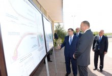 Prezident İlham Əliyev Füzulidə Mil-Muğan hidroqovşağının fəaliyyəti ilə tanış olub  (FOTO)