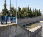 Prezident İlham Əliyev Füzulidə Mil-Muğan hidroqovşağının fəaliyyəti ilə tanış olub  (FOTO)