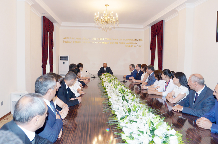 İlham Əliyev: Azərbaycanda bütün azadlıqlar - söz azadlığı, vicdan azadlığı, mətbuat azadlığı, internet azadlığı var (FOTO)